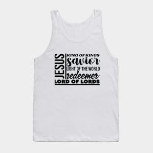 Names of Jesus Tank Top